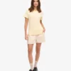 Light Organic Tee für Damen – Zartgelb
