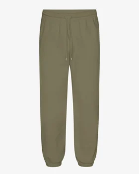 Lässige Jogginghose aus Bio-Baumwolle – Dusty Olive