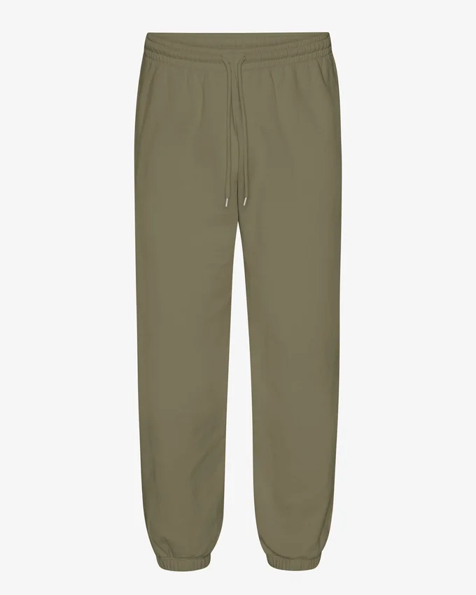 Lässige Jogginghose aus Bio-Baumwolle – Dusty Olive
