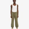 Lässige Jogginghose aus Bio-Baumwolle – Dusty Olive