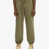 Lässige Jogginghose aus Bio-Baumwolle – Dusty Olive