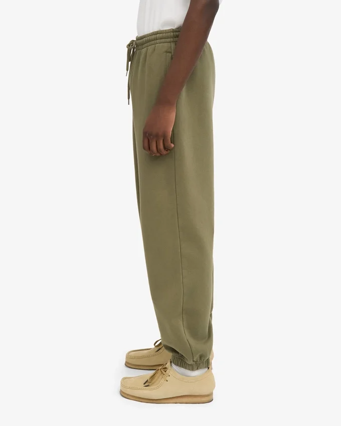 Lässige Jogginghose aus Bio-Baumwolle – Dusty Olive