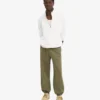 Lässige Jogginghose aus Bio-Baumwolle – Dusty Olive