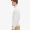 Merino-Rollkragenpullover – Snow Melange
