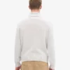 Merino-Rollkragenpullover – Snow Melange