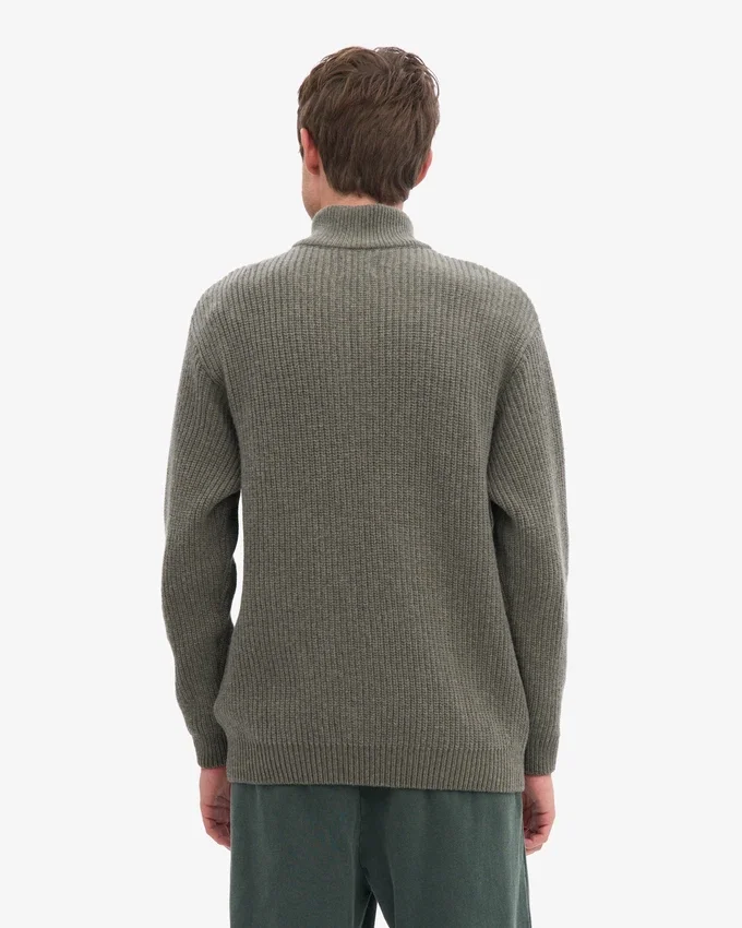 Merino-Troyer – Staubiges Oliv
