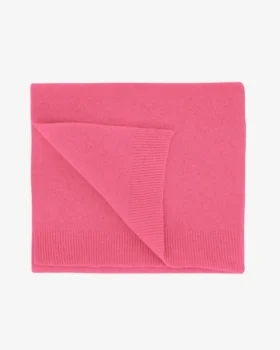 Merino-Wollschal – Bubblegum-Rosa