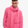 Merino-Wollschal – Bubblegum-Rosa