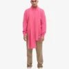 Merino-Wollschal – Bubblegum-Rosa