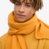 Merino-Wollschal – gebranntes Gelb