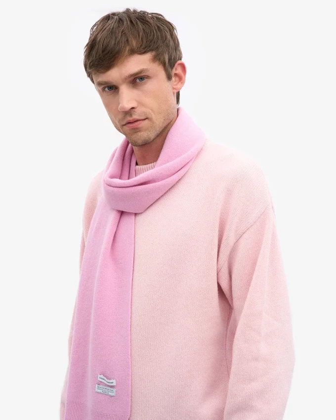 Merino-Wollschal – Kirschblüte