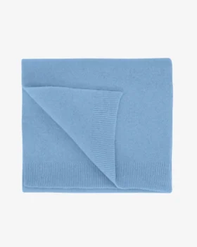 Merino-Wollschal – Seaside Blue