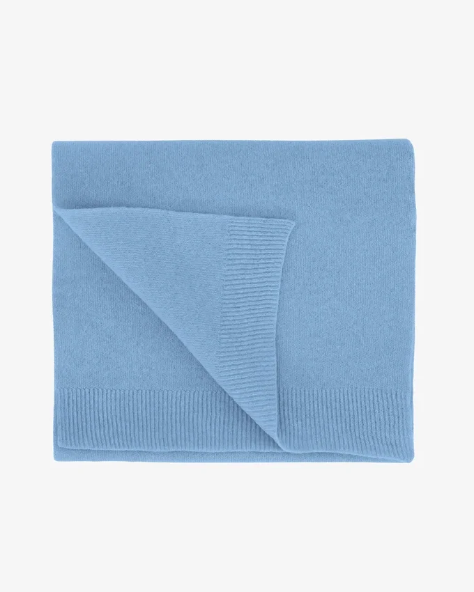 Merino-Wollschal – Seaside Blue
