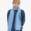 Merino-Wollschal – Seaside Blue