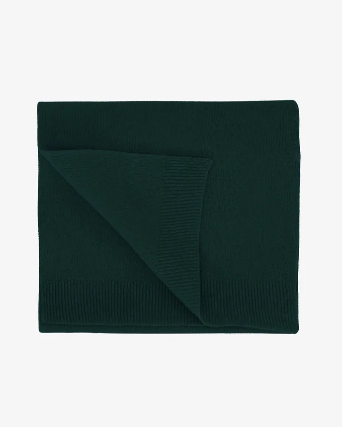 Merino-Wollschal – Smaragdgrün