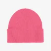 Merinowolle-Mütze – Bubblegum-Pink