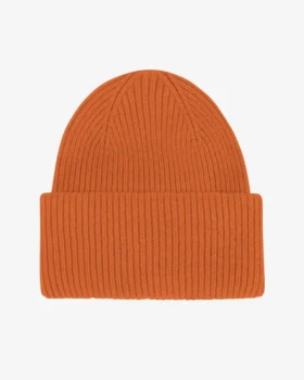Merinowollhut – gebranntes Orange