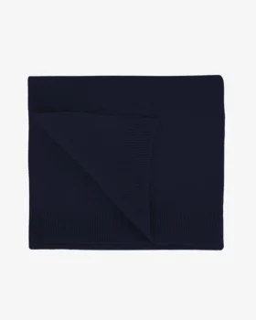 Merinowollschal – Marineblau