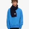 Merinowollschal – Marineblau