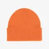 Mütze aus Merinowolle – gebranntes Orange