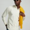 Organic Button Down Hemd mit Knopfleiste – Jägergrün