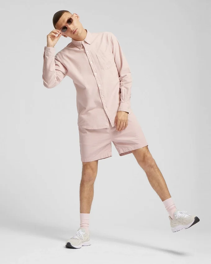 Organic Button Down Hemd mit Knopfleiste – Jägergrün