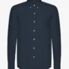 Organic Button Down-Hemd mit Knopfleiste – Marineblau