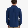 Organic Button Down-Hemd mit Knopfleiste – Marineblau