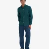 Organic Button Down-Hemd mit Knopfleiste – Ozeangrün