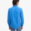 Organic Button Down-Hemd mit Knopfleiste – Pazifikblau