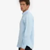 Organic Button Down Hemd mit Knopfleiste – Polar Blue