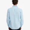 Organic Button Down Hemd mit Knopfleiste – Polar Blue