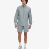Organic Button Down Hemd mit Knopfleiste – Stahlblau