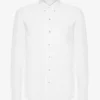 Organic Button Down-Hemd – Optisches Weiß