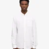 Organic Button Down-Hemd – Optisches Weiß
