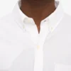 Organic Button Down-Hemd – Optisches Weiß