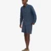 Organic Button Down Hemd – Petrolblau
