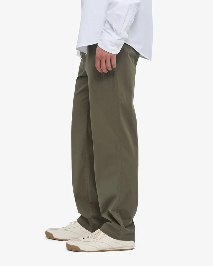 Organic Twill Pants – Dusty Olive