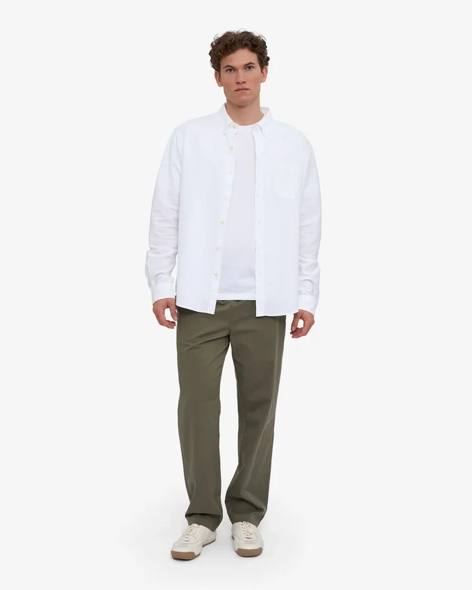 Organic Twill Pants – Dusty Olive