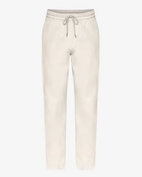Organic Twill Pants – Elfenbeinweiß