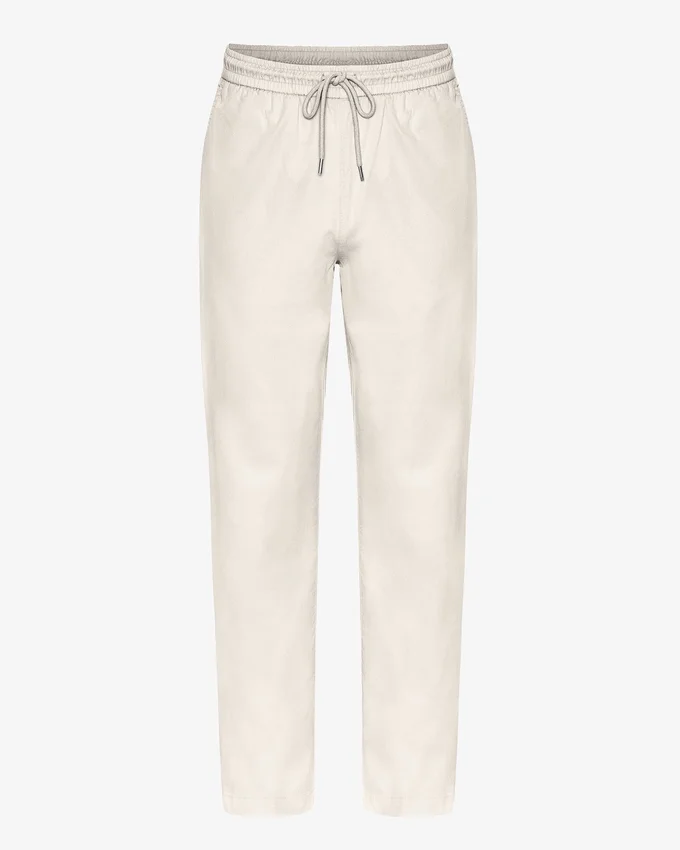 Organic Twill Pants – Elfenbeinweiß