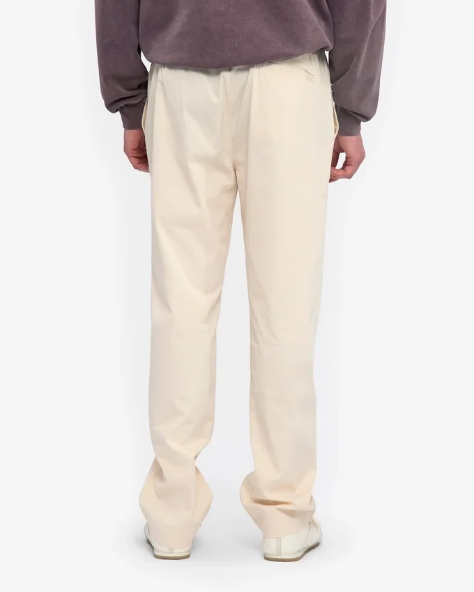 Organic Twill Pants – Elfenbeinweiß
