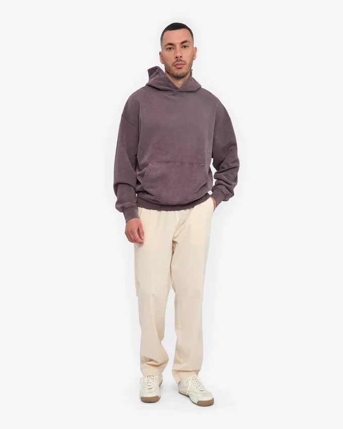 Organic Twill Pants – Elfenbeinweiß