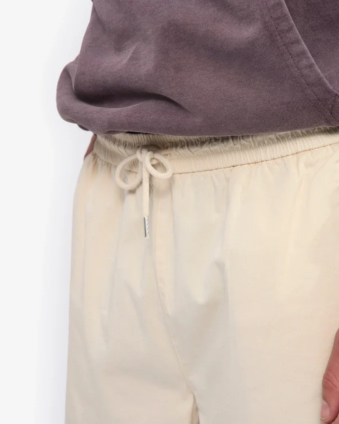 Organic Twill Pants – Elfenbeinweiß