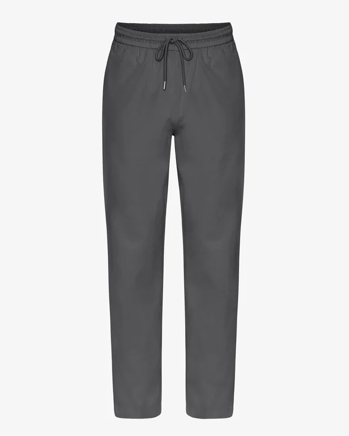 Organic Twill Pants – Lava-Grau