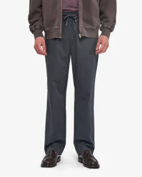 Organic Twill Pants – Lava-Grau
