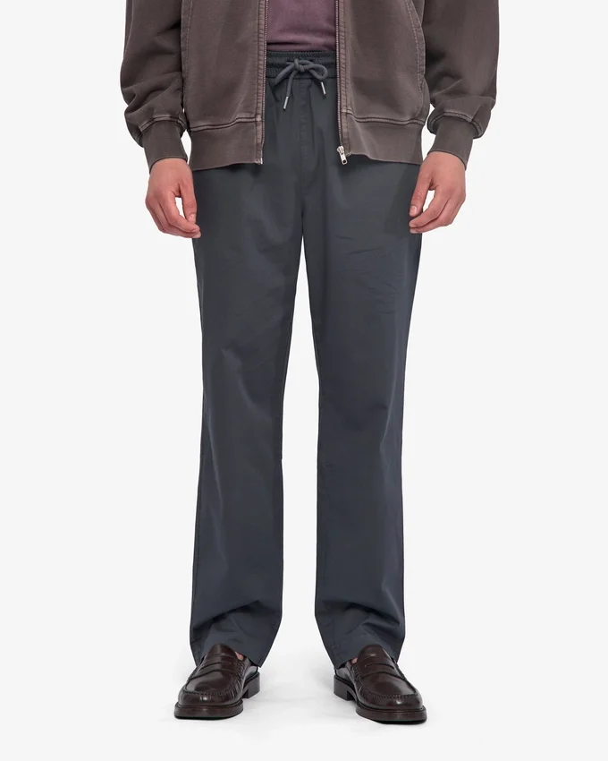 Organic Twill Pants – Lava-Grau