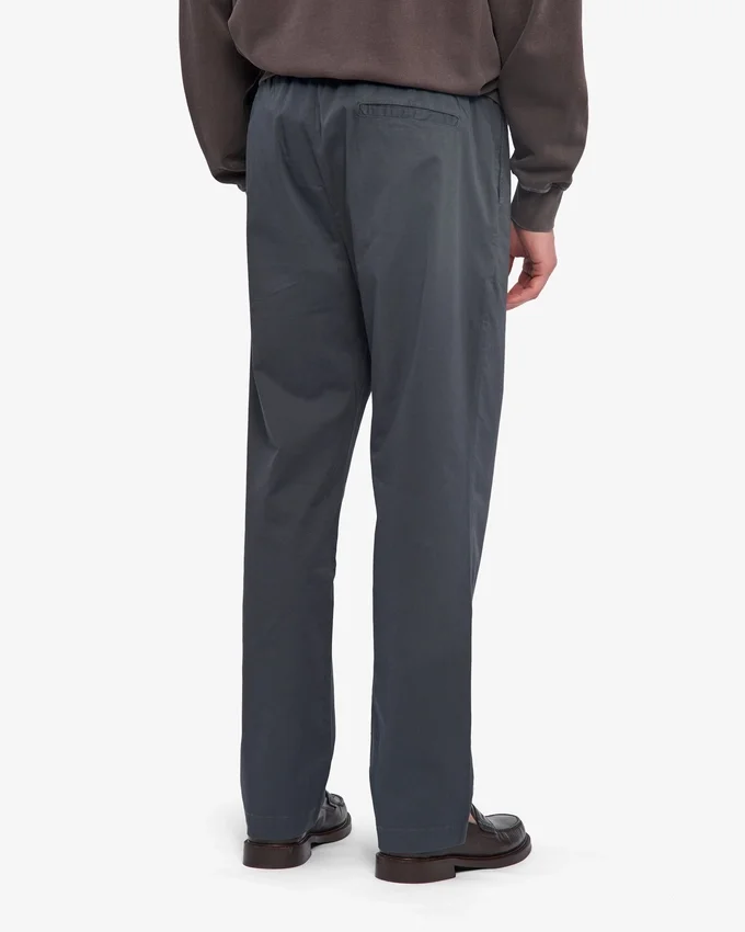 Organic Twill Pants – Lava-Grau