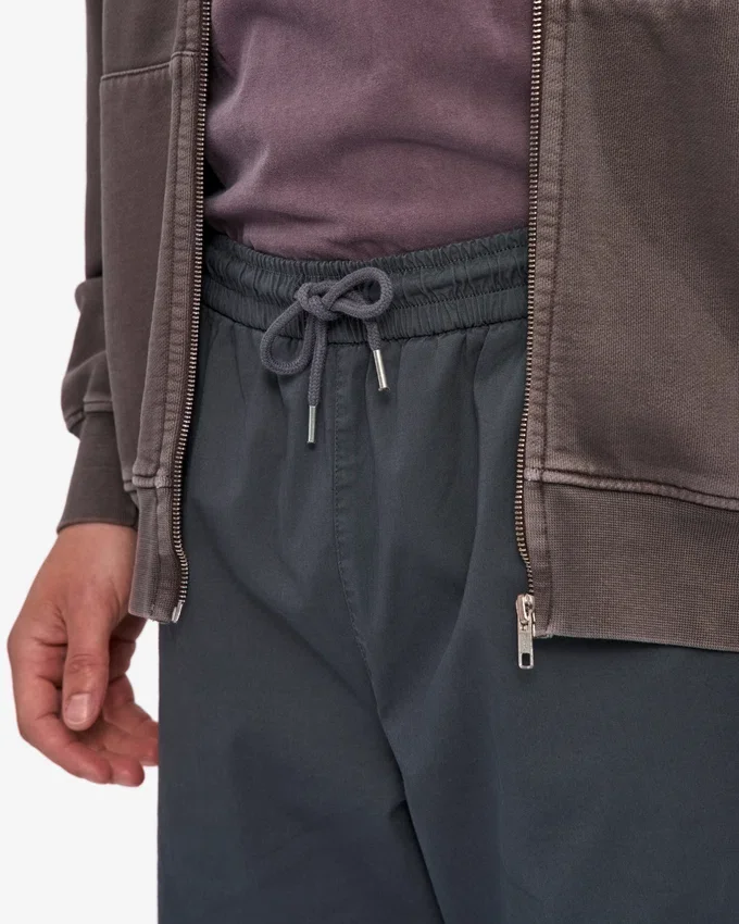 Organic Twill Pants – Lava-Grau