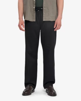 Organic Twill Pants – Tiefschwarz